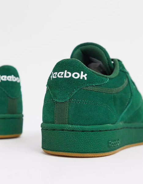 reebok club c 85 green suede